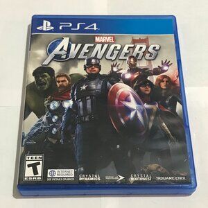 Marvel's Avengers (Sony PlayStation 4, 2020) PS4 Tested Ships Same Day